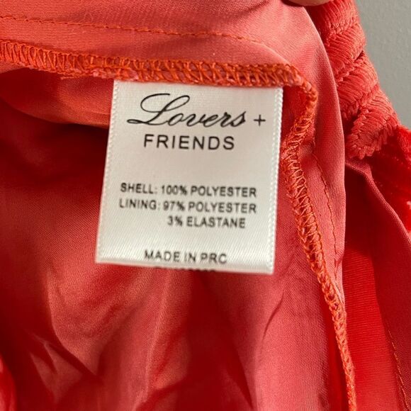 Lovers + Friends Caspian Mini Shift Dress || SZ XS || Coral Reef - Picture 7 of 12